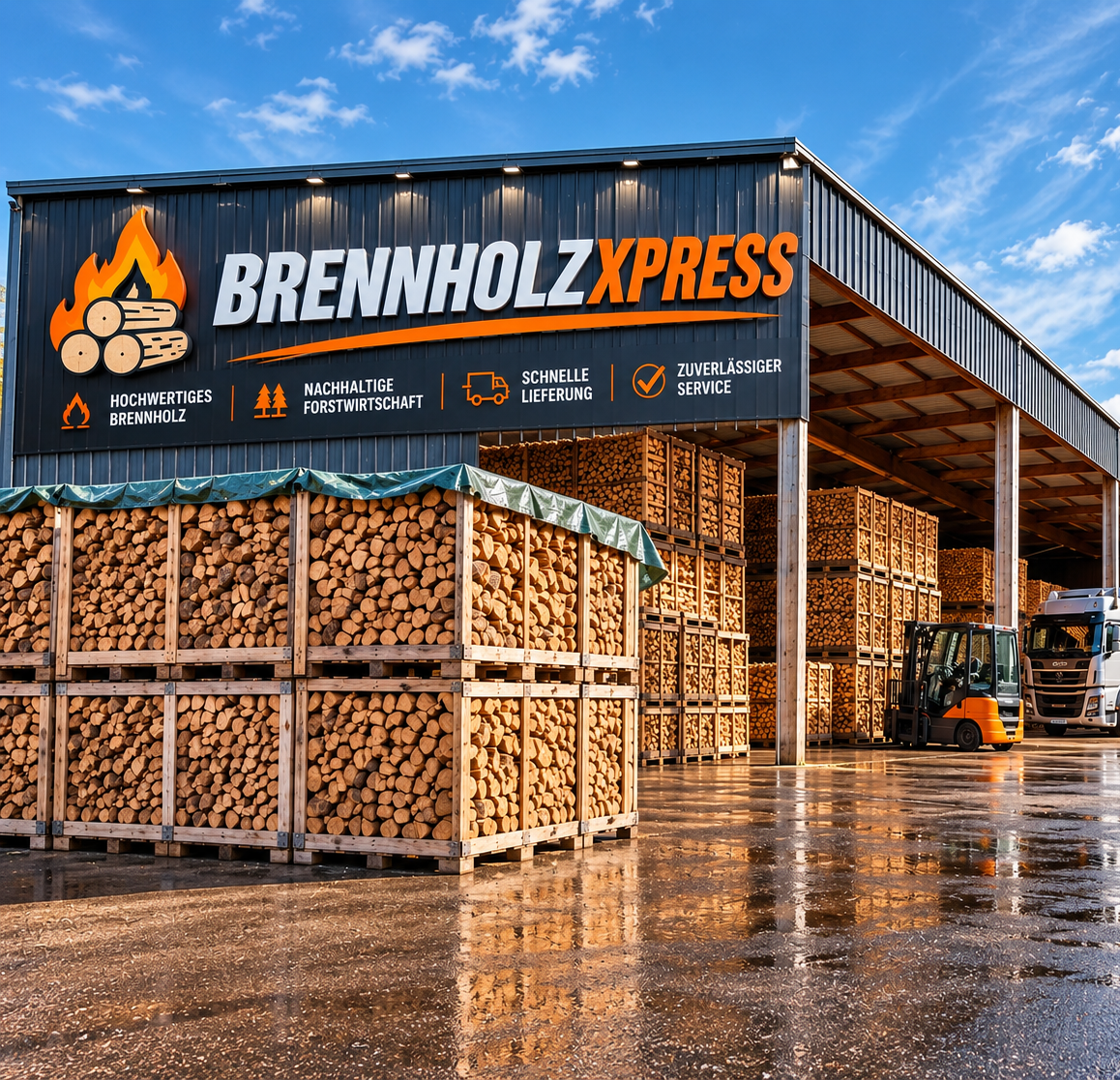 BrennholzXpress – hochwertiges Brennholz
